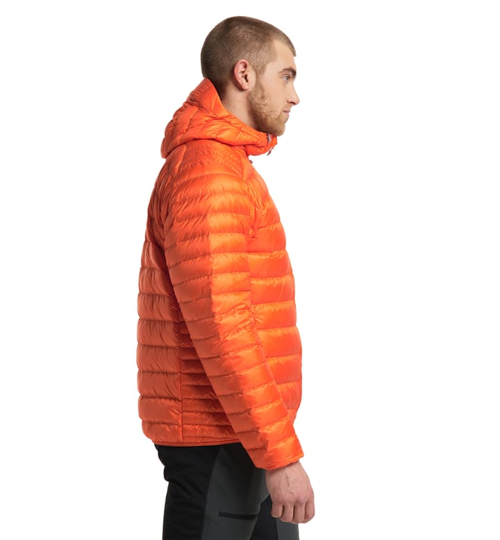 Roc Down Hood Men Flame Orange