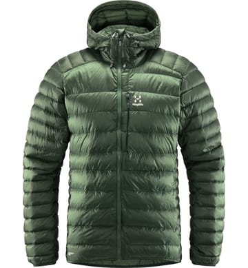 Roc Down Hood Men Fjell Green Solid