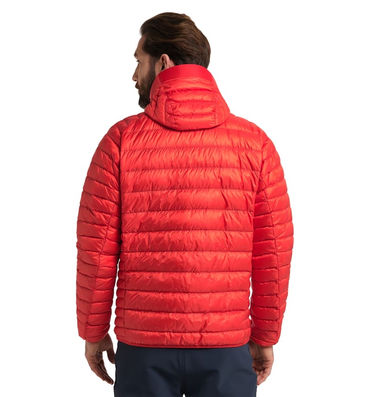 Roc Down Hood Men Zenith Red