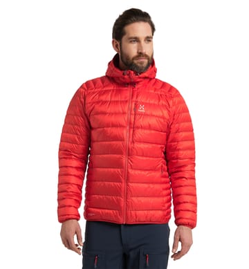 Roc Down Hood Men Zenith Red