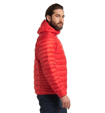 Roc Down Hood Men Zenith Red