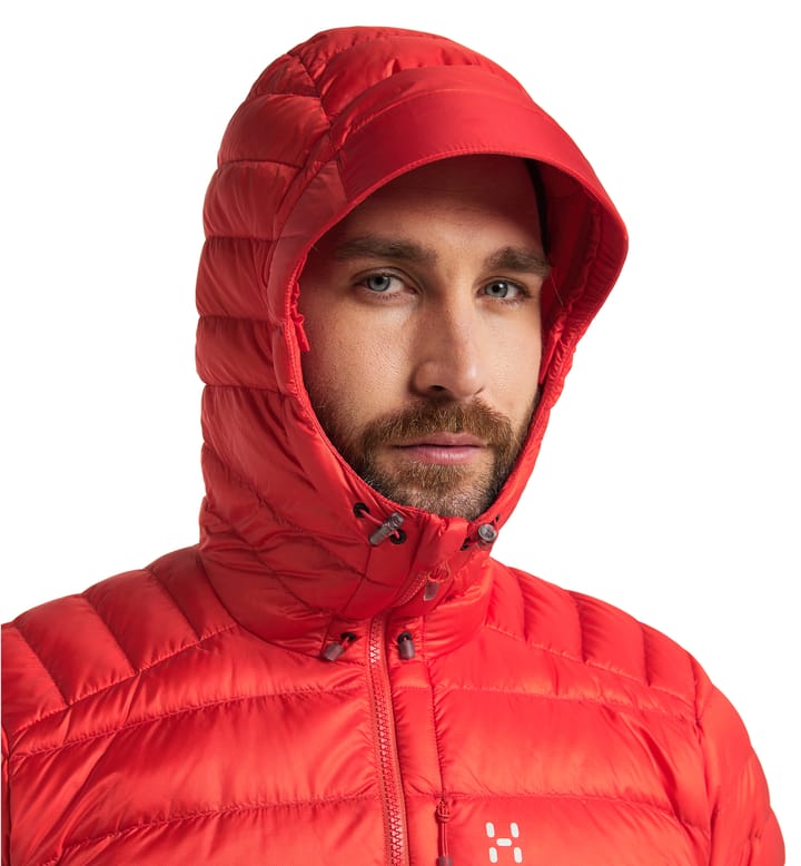 Roc Down Hood Men Zenith Red