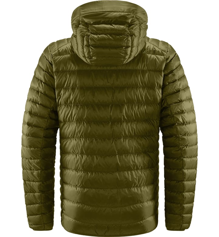 Roc Down Hood Men Olive Green