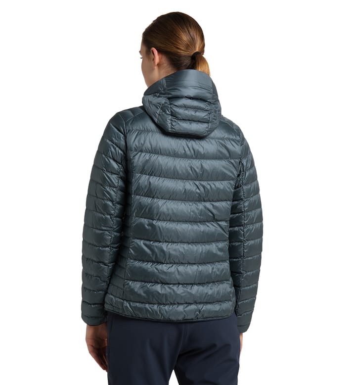 Roc Down Hood Women Steel Blue Roc Down Hood Women Steel Blue
