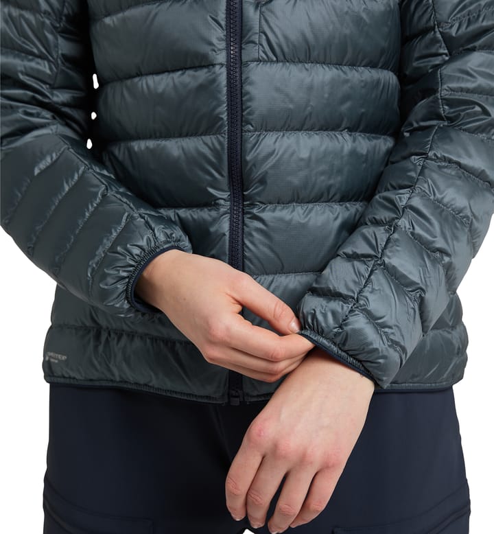 Roc Down Hood Women Steel Blue Roc Down Hood Women Steel Blue