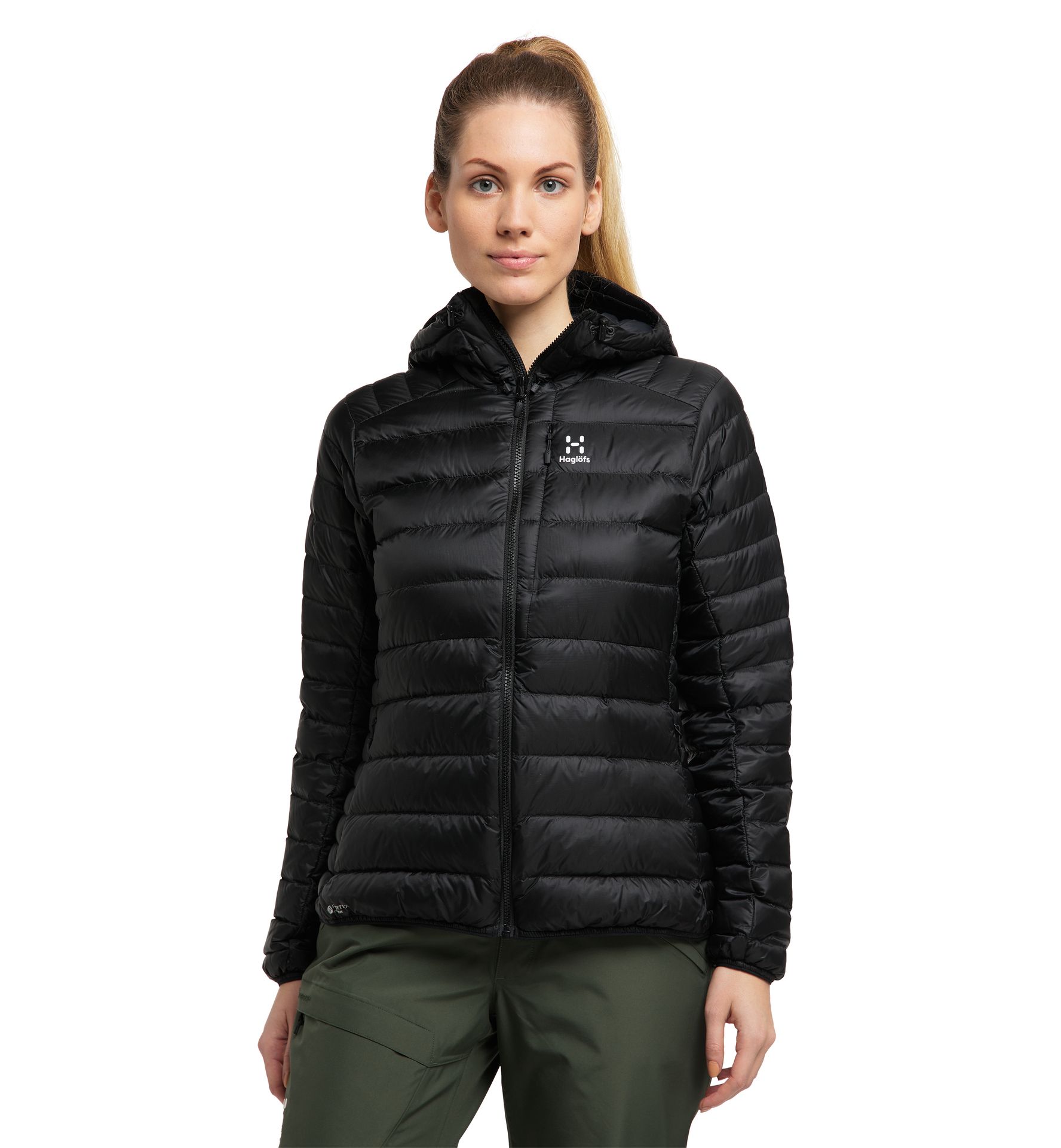 Roc Down Hood Women True Black