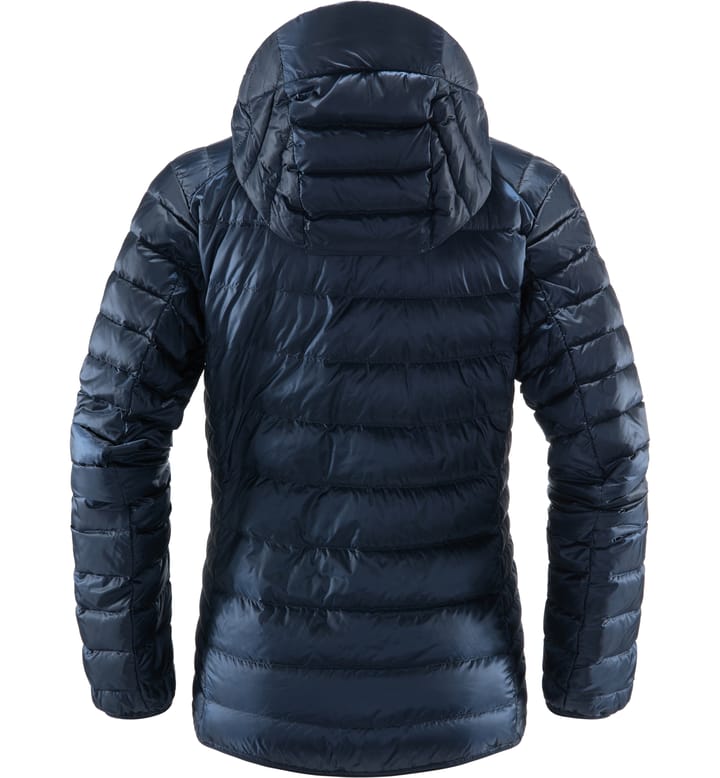 Roc Down Hood Women Tarn Blue