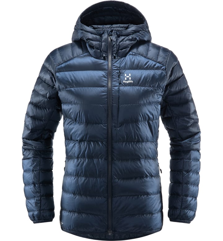 Roc Down Hood Women Tarn Blue