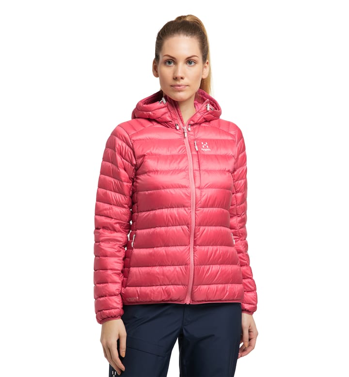 Roc Down Hood Women Tulip Pink Roc Down Hood Women Tulip Pink