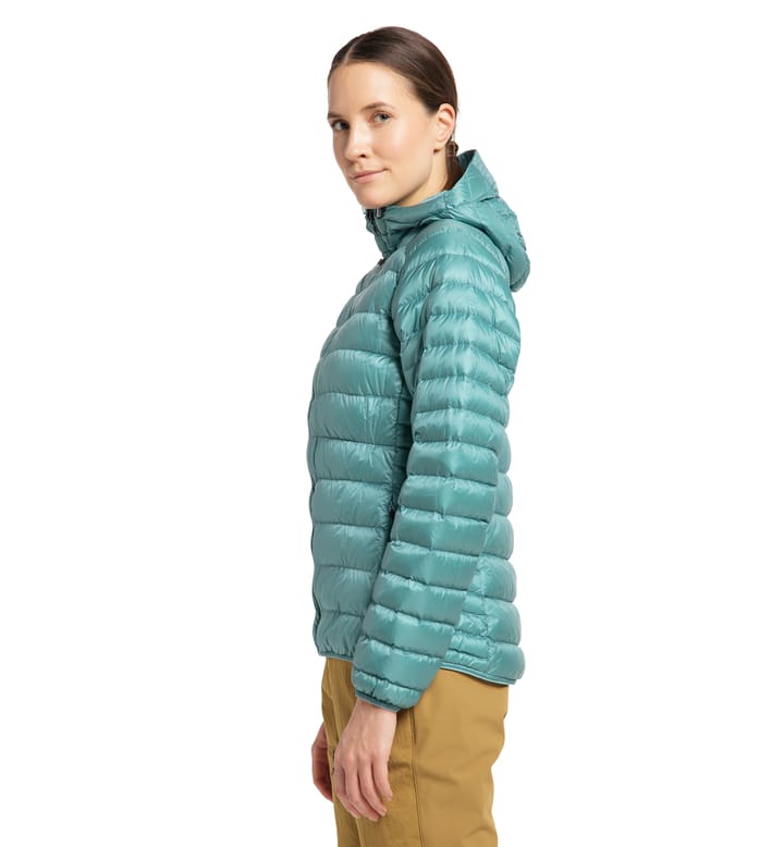 Roc Down Hood Women Frost Blue