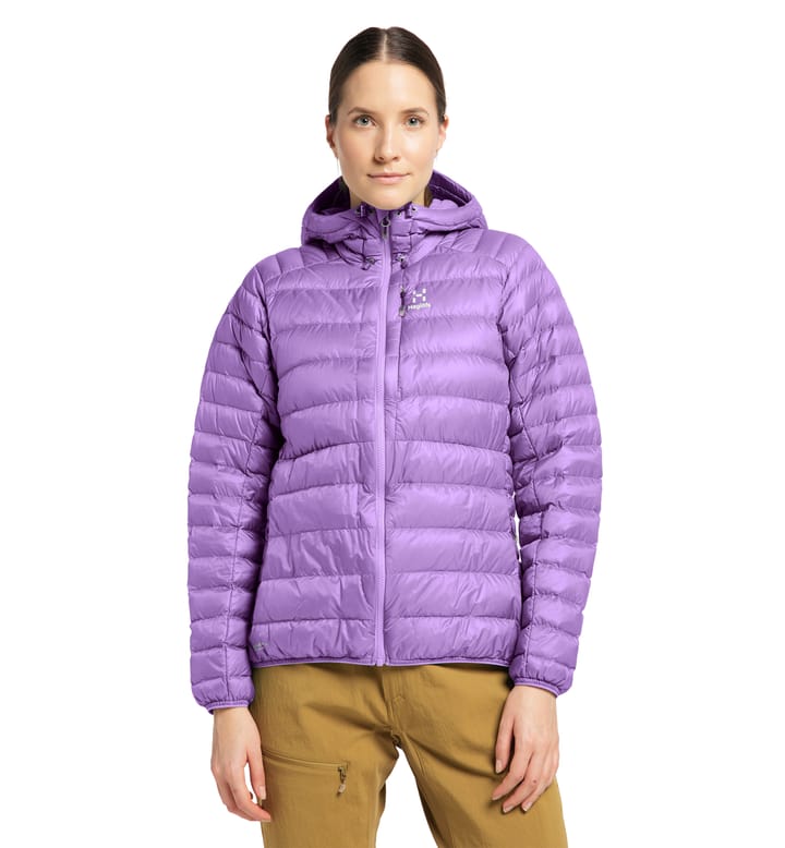 Roc Down Hood Women Purple Ice