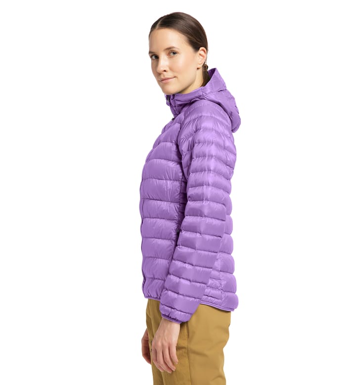 Roc Down Hood Women Purple Ice