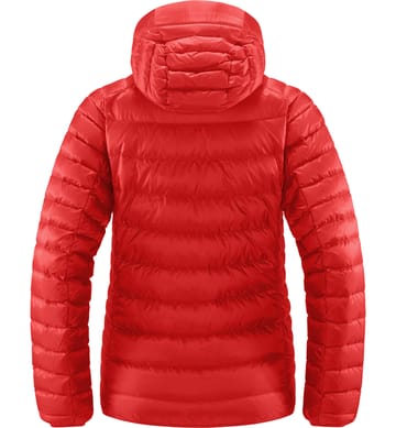 Roc Down Hood Women Zenith Red