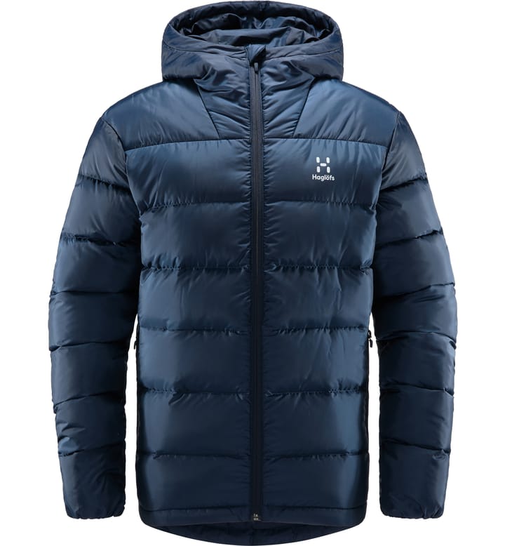 Bield Down Hood Men Tarn Blue Bield Down Hood Men Tarn Blue