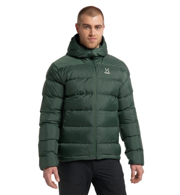 Bield Down Hood Men Fjell Green