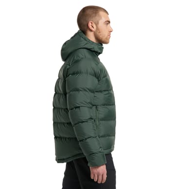 Bield Down Hood Men Fjell Green