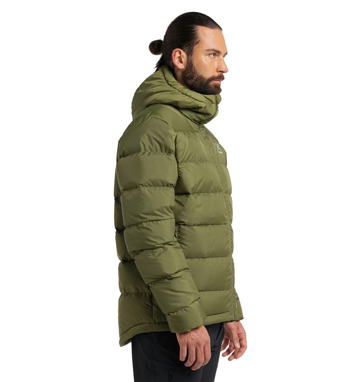 Bield Down Hood Men Olive Green Bield Down Hood Men Olive Green
