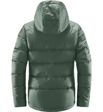 Bield Down Hood Women Fjell Green