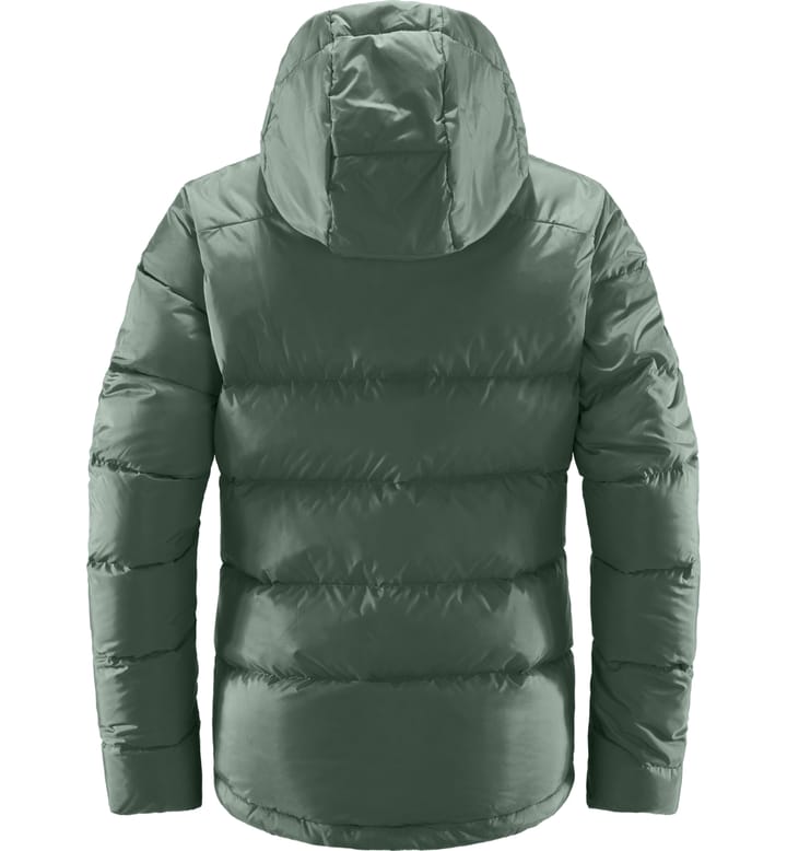 Bield Down Hood Women Fjell Green