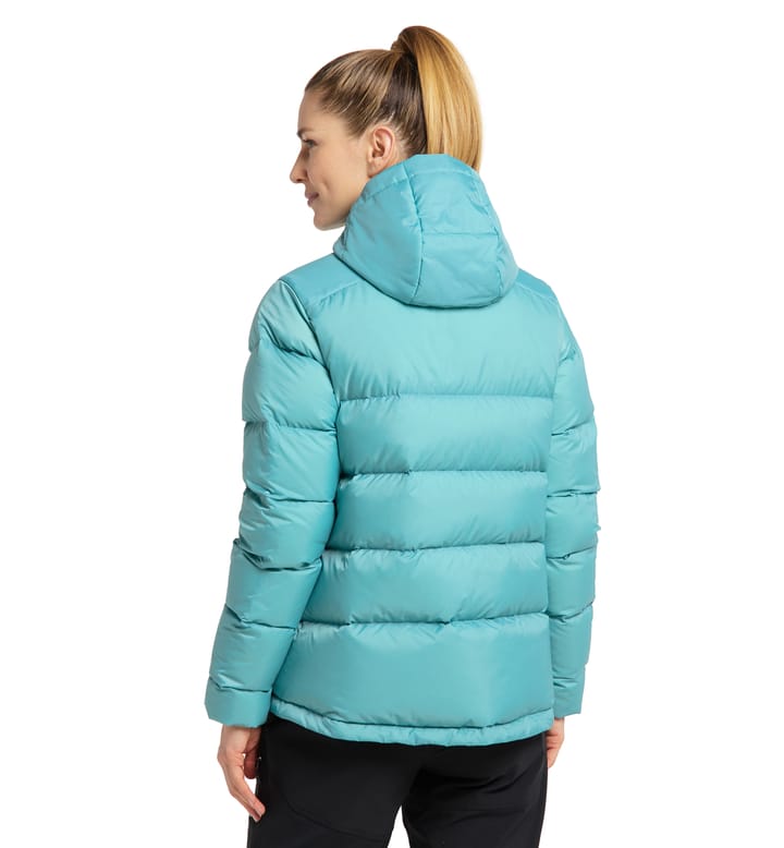 Bield Down Hood Women Frost Blue