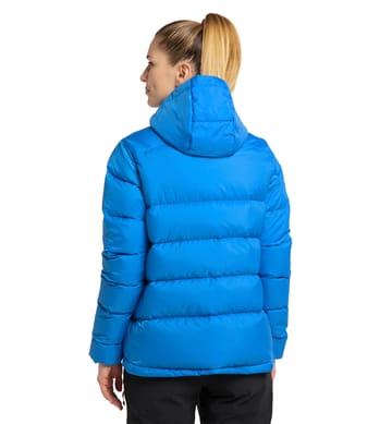 Bield Down Hood Women Nordic Blue