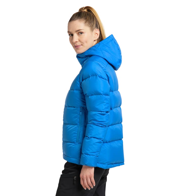 Bield Down Hood Women Nordic Blue