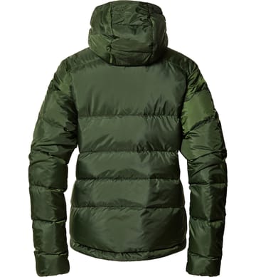 Bield Down Hood Women Seaweed Green