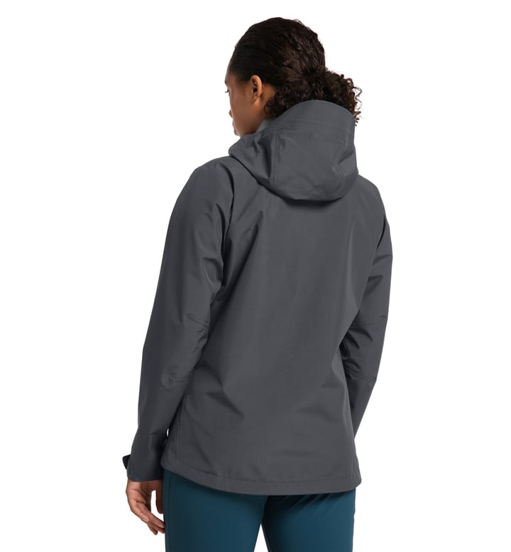 Roc GTX Jacket Women Magnetite Solid