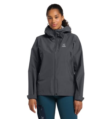 Roc GTX Jacket Women Magnetite Solid