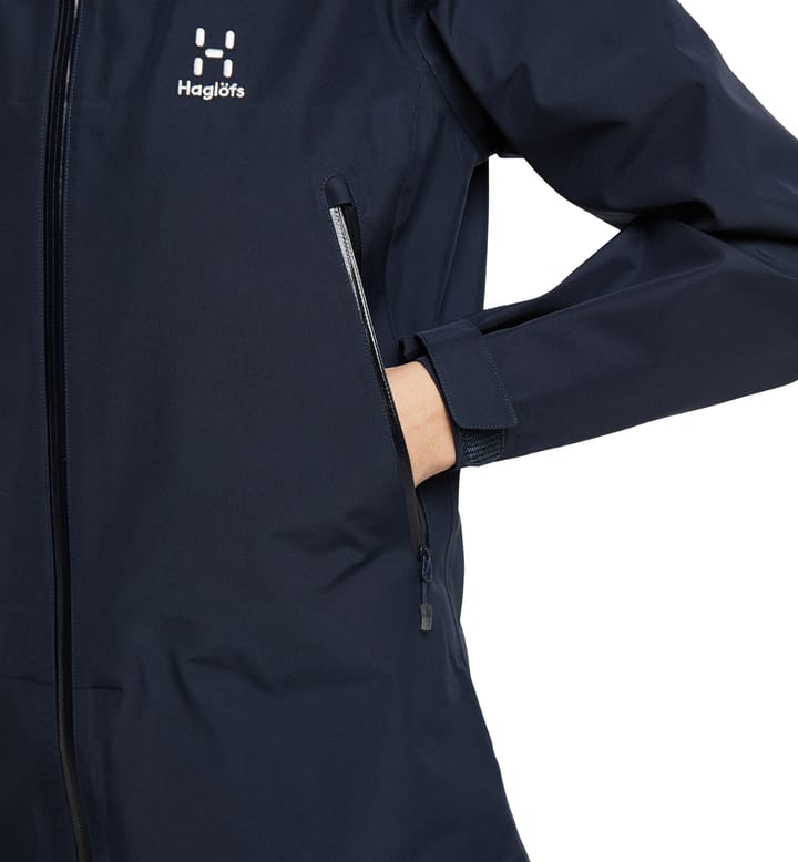 Roc GTX Jacket Women Tarn Blue Solid