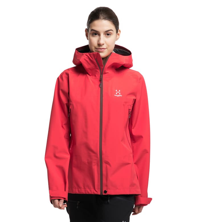 Roc GTX Jacket Women Hibiscus Red