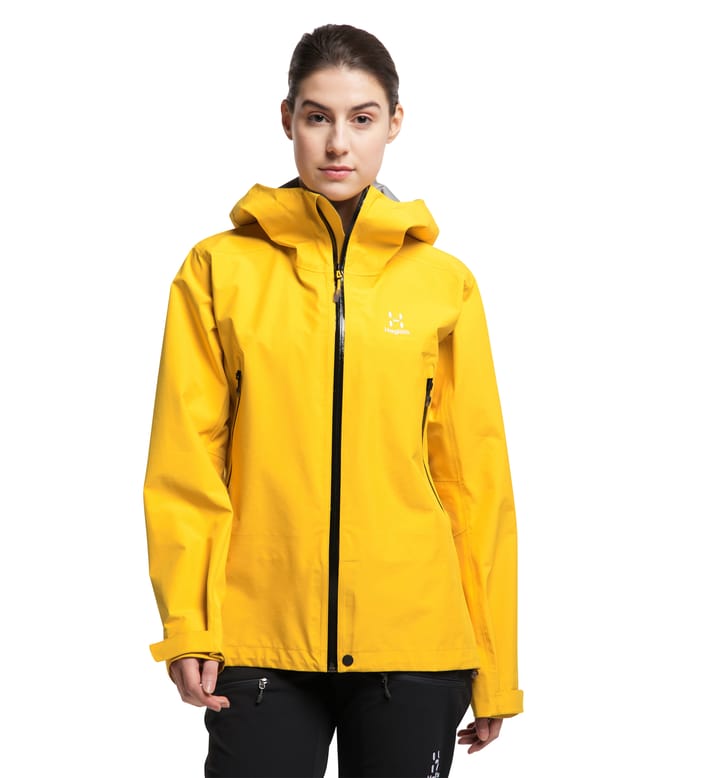 Roc GTX Jacket Women Pumpkin Yellow