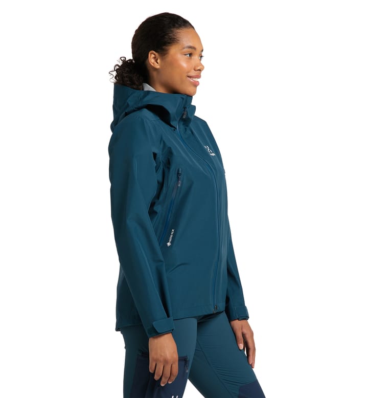 Roc GTX Jacket Women Dark Ocean