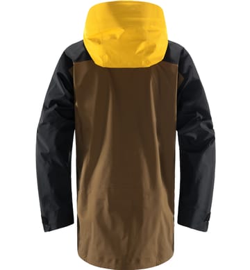 Vassi GTX Pro Jacket Teak Brown/Pumpkin Yellow