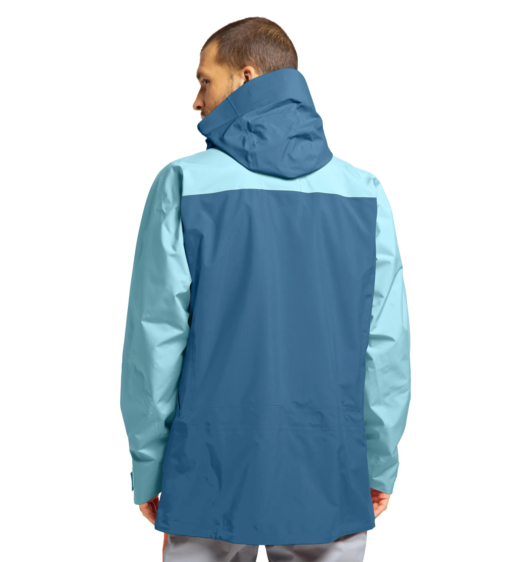 Vassi GTX Pro Jacket Men Dark Ocean/Frost Blue