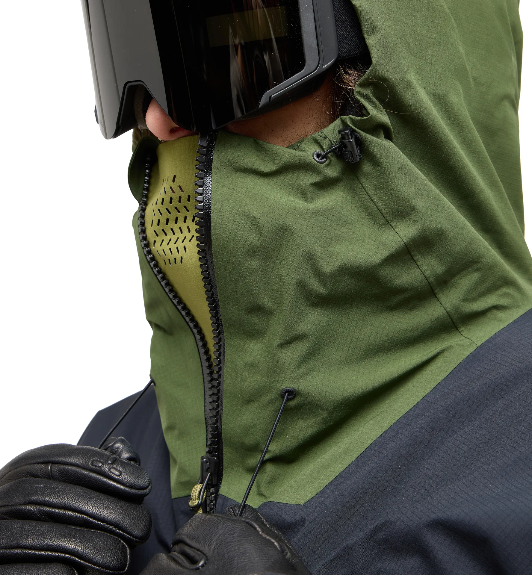 Vassi GTX Pro Jacket Men Olive Green/True Black