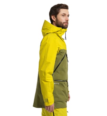 Vassi GTX Pro Jacket Men Olive Green/Aurora