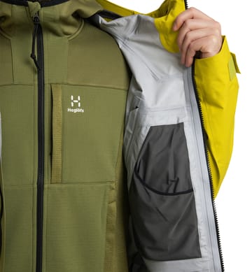 Vassi GTX Pro Jacket Men Olive Green/Aurora