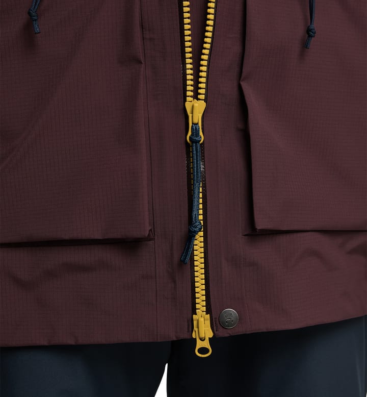 Vassi GTX Pro Jacket Men Burgundy Brown/Tarn Blue Vassi GTX Pro Jacket Men Burgundy Brown/Tarn Blue