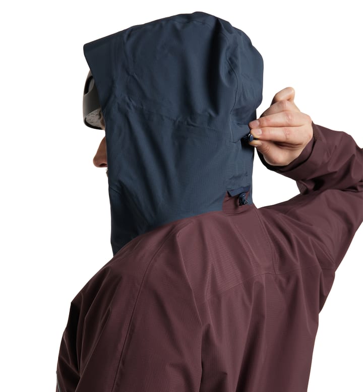 Vassi GTX Pro Jacket Men Burgundy Brown/Tarn Blue Vassi GTX Pro Jacket Men Burgundy Brown/Tarn Blue