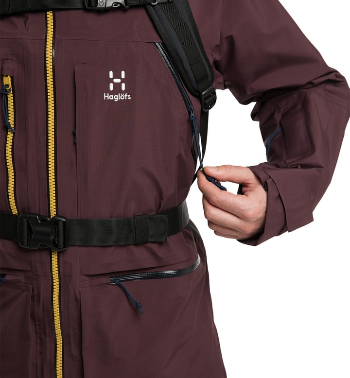 Vassi GTX Pro Jacket Men Burgundy Brown/Tarn Blue Vassi GTX Pro Jacket Men Burgundy Brown/Tarn Blue