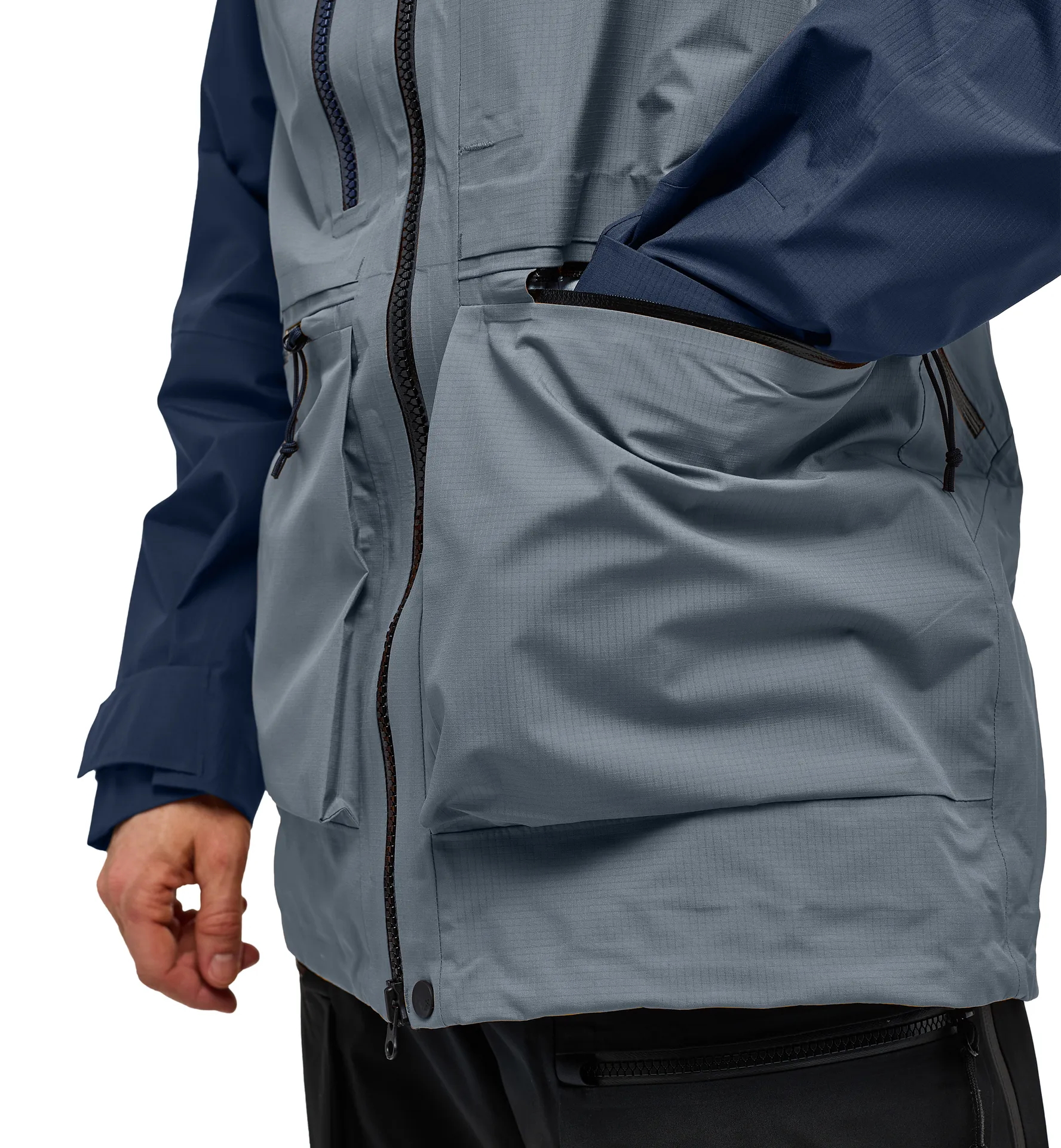 Vassi GTX Pro Jacket Men Steel Blue/Tarn Blue