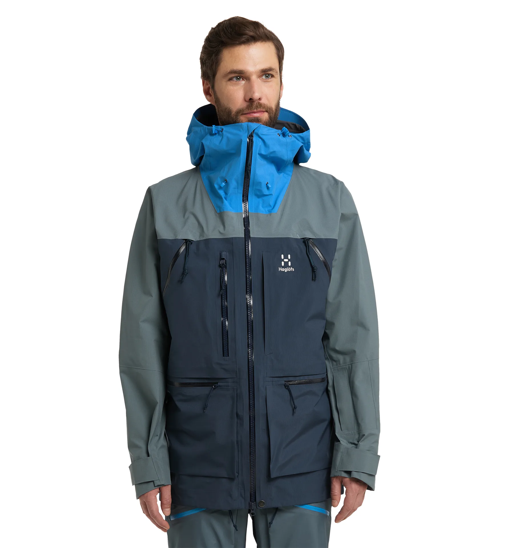 Vassi GTX Pro Jacket Men Tarn Blue/Steel Blue