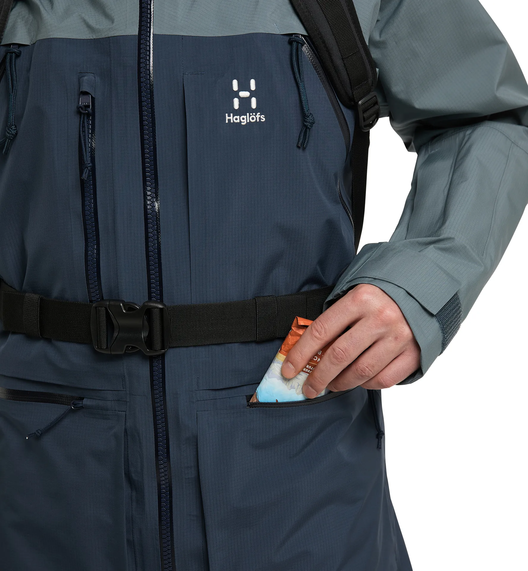 Vassi GTX Pro Jacket Men Tarn Blue/Steel Blue