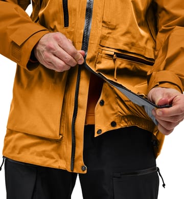 Vassi GTX Pro Jacket Men Desert Yellow/Golden Brown