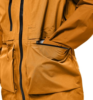 Vassi GTX Pro Jacket Men Desert Yellow/Golden Brown