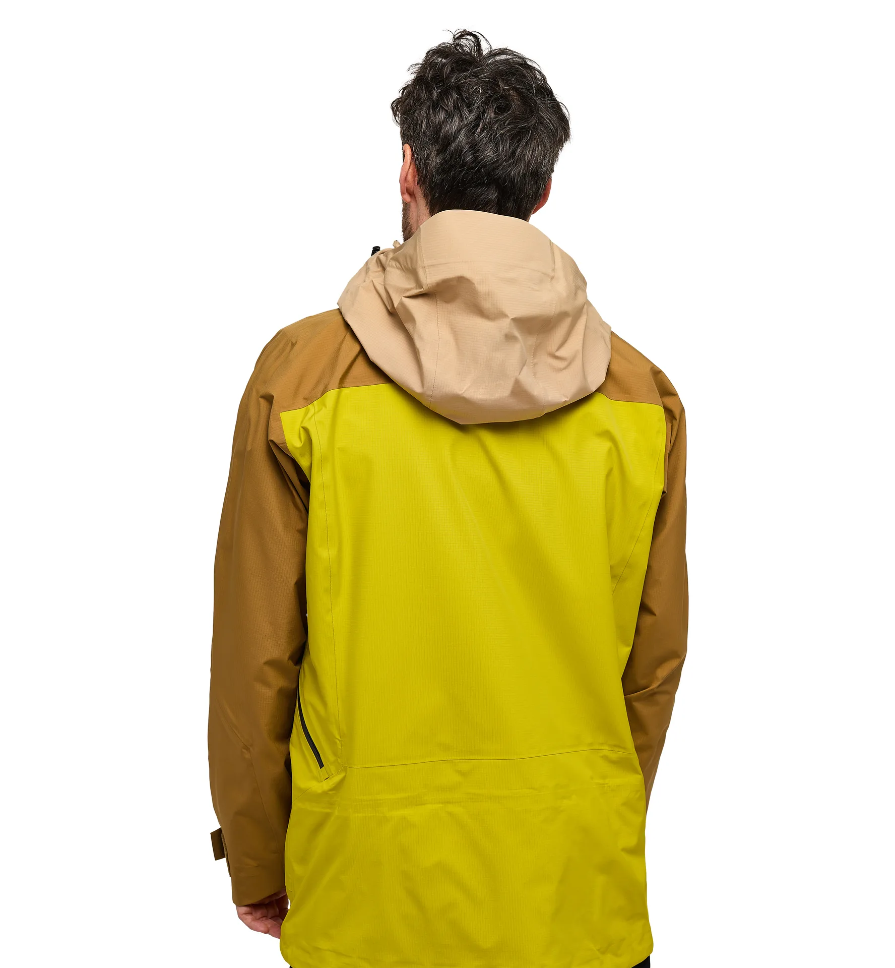 Vassi GTX Pro Jacket Men Sand/Cinnamon Brown