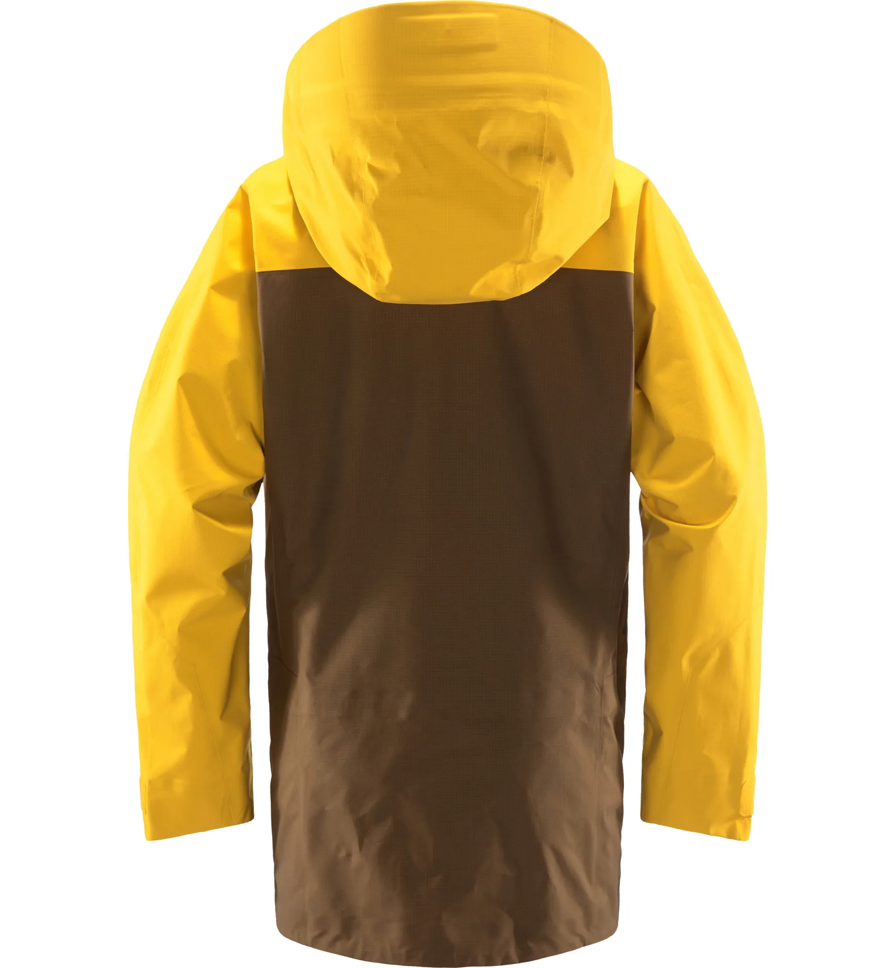 Vassi GTX Pro Jacket Women Teak Brown/Pumpkin Yellow