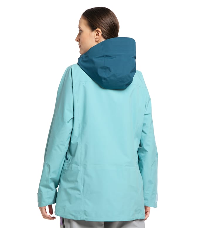 Vassi GTX Pro Jacket Women Frost Blue/Dark Ocean