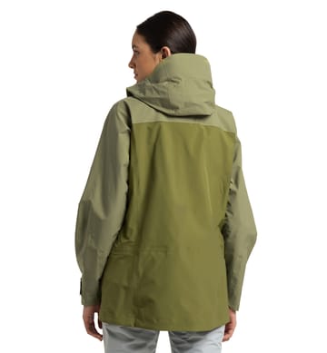 Vassi GTX Pro Jacket Women Olive Green/Thyme Green